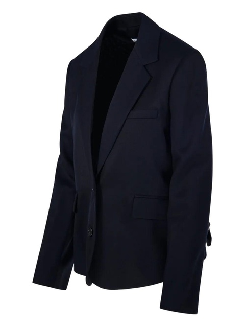 LOEWE buckle-detail tailored jacket - Blue - zdjęcie produktu nr 2