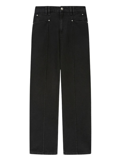 ISABEL MARANT Drolane seam jeans - Black - zdjęcie produktu nr 1