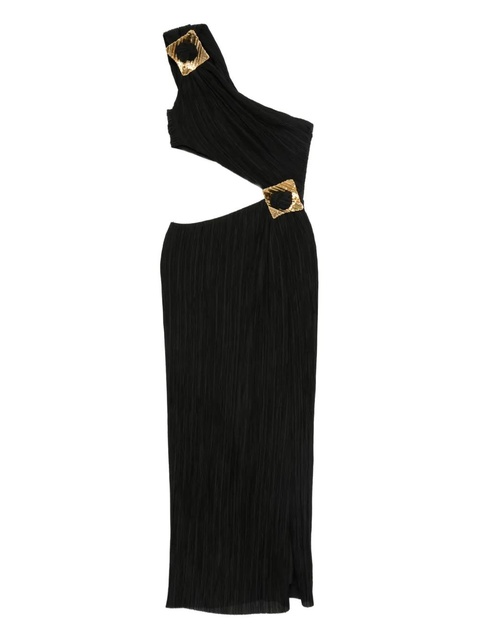 Cult Gaia Loah pleated cut-out dress - Black - zdjęcie produktu nr 1