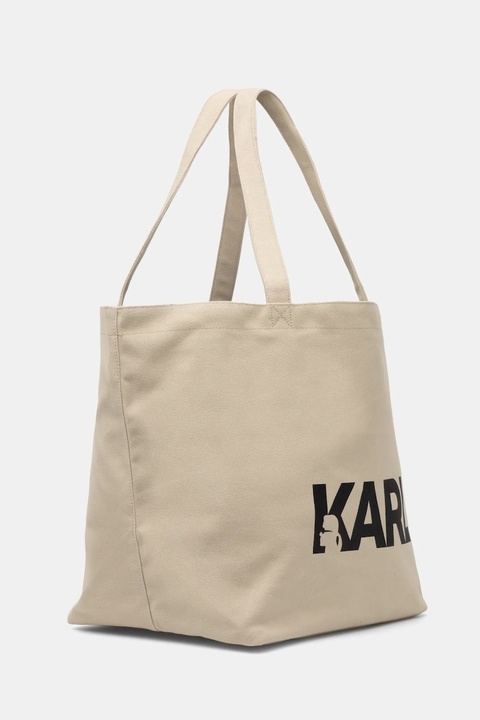 Karl Lagerfeld torebka kolor beżowy A1W50060 - zdjęcie produktu nr 1