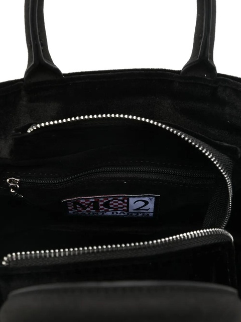 MC2 Saint Barth mini Vanity tote bag - Black - zdjęcie produktu nr 1