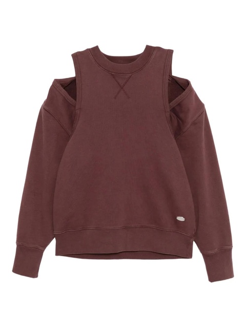 Jean Paul Gaultier cut-out sweatshirt - Blue - zdjęcie produktu nr 1