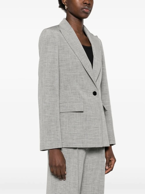 Maje twill blazer - Grey - zdjęcie produktu nr 2