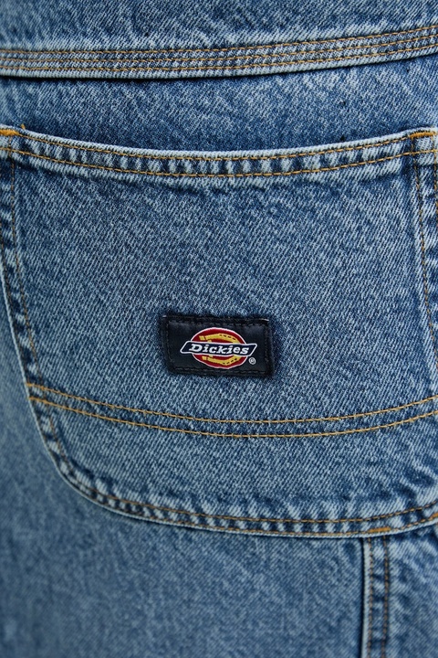 Dickies spódnica jeansowa kolor granatowy midi prosta DK0A866SK211 - zdjęcie produktu nr 2