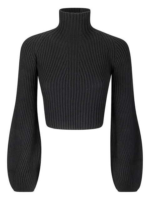 Sportmax ribbed-knit sweater - Black - zdjęcie produktu nr 1