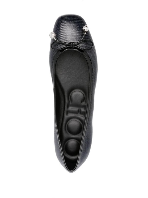 Jimmy Choo Elme flat ballerina shoes - Blue - zdjęcie produktu nr 2