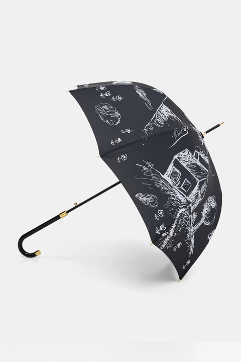 Moschino parasol kolor czarny 8979 - zdjęcie produktu nr 1
