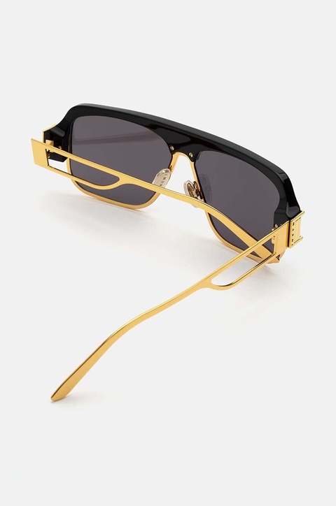 Marni okulary przeciwsłoneczne Burullus kolor czarny EYMRN00057 001 FMZ - zdjęcie produktu nr 2