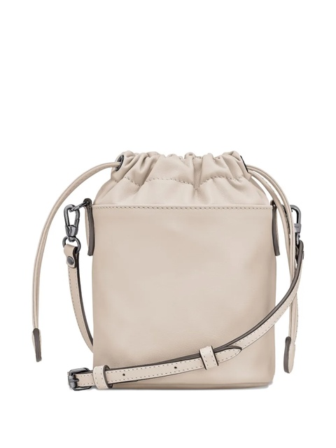 Longchamp mini Le Pliage Xtra bucket bag - White - zdjęcie produktu nr 2