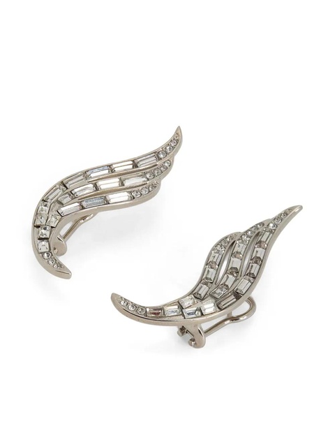 Jil Sander wing-shaped earrings - Silver - zdjęcie produktu nr 2