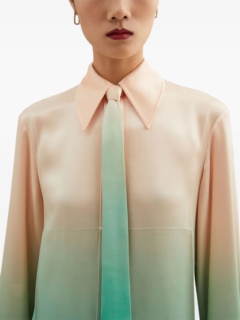 Jil Sander Shirt with Tie - Pink - zdjęcie produktu nr 2