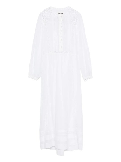 MARANT ÉTOILE long-sleeved dress - White - zdjęcie produktu nr 1