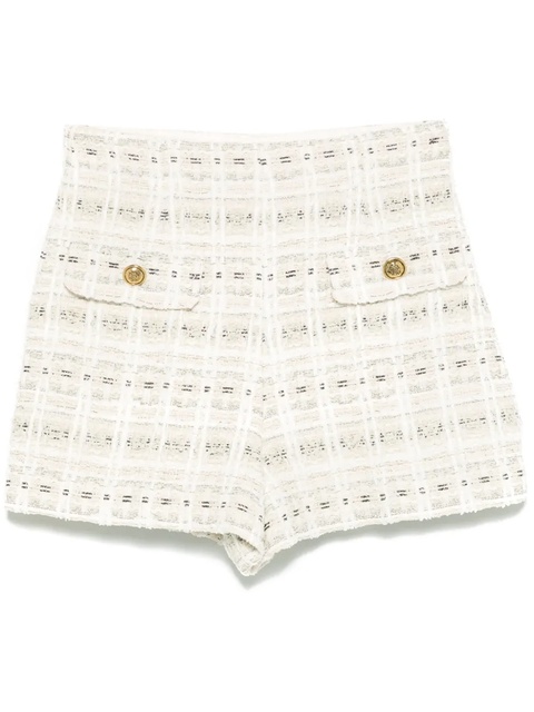 SANDRO tweed shorts - Neutrals - zdjęcie produktu nr 1