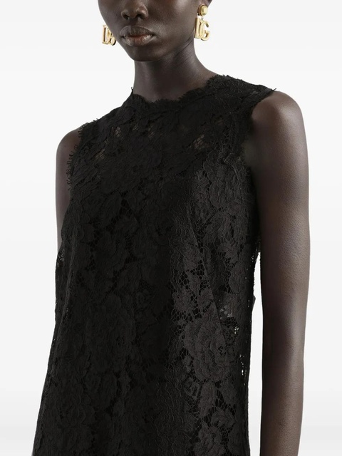 Dolce & Gabbana DNA lace mini dress - Black - zdjęcie produktu nr 2