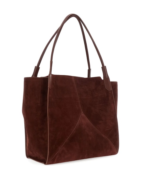 Victoria Beckham suede tote bag - Brown - zdjęcie produktu nr 1
