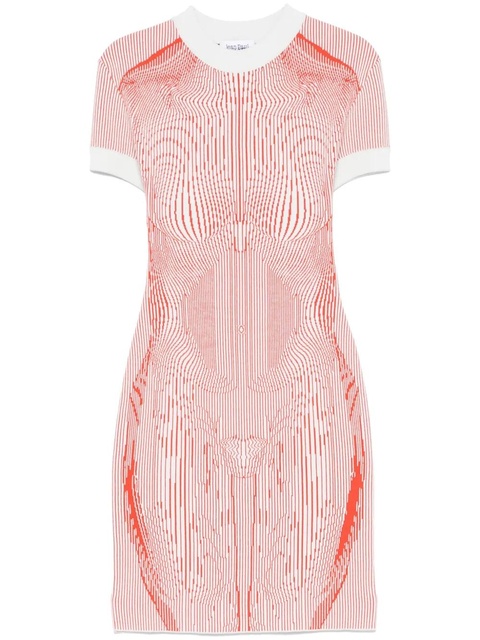 Jean Paul Gaultier The Morphing Pinstripes dress - Green - zdjęcie produktu nr 1