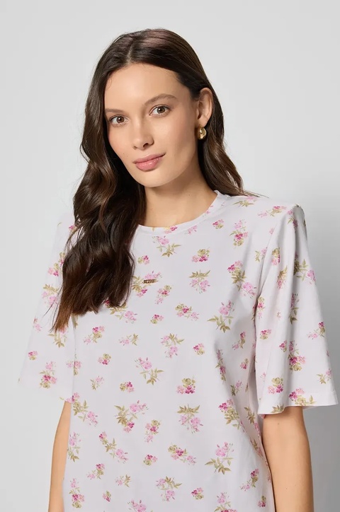 Bizuu t-shirt bawełniany MELISA KAROMI damski kolor beżowy MELISA_KAROMI_KREMOWY_SS25 - zdjęcie produktu nr 2