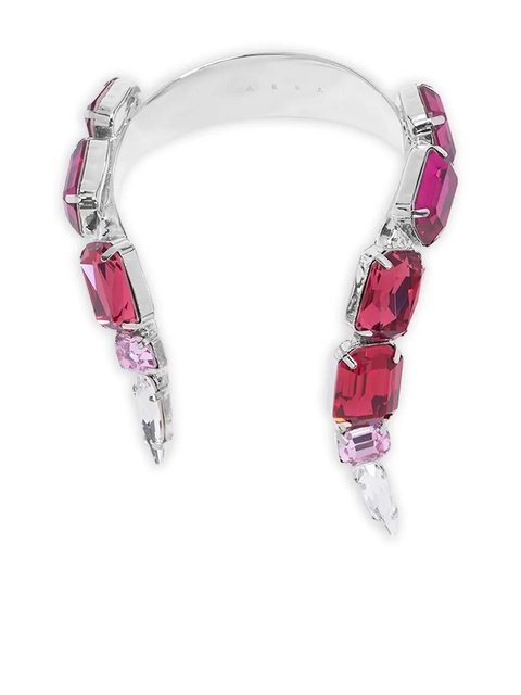 AREA crystal wrap cuff bracelet - Pink - zdjęcie produktu nr 1