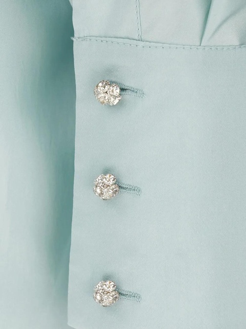 Max Mara classic-collar shirt - Blue - zdjęcie produktu nr 2