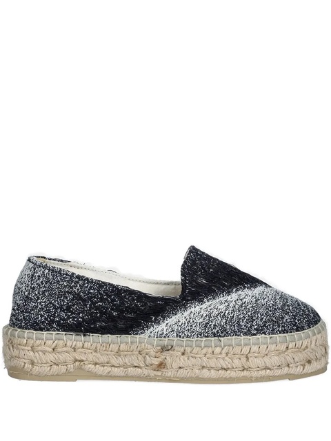 Manebi platform flat espadrilles - Blue - zdjęcie produktu nr 1