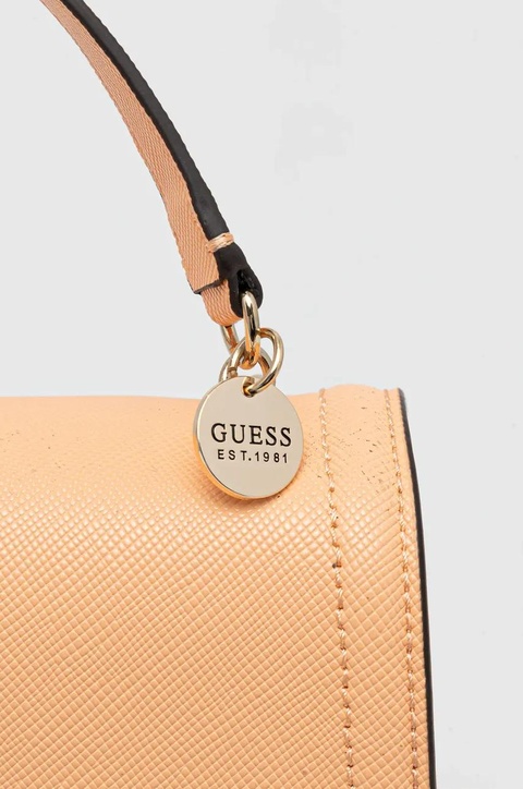 Guess torebka NOELLE kolor pomarańczowy HWZG78 79210 - zdjęcie produktu nr 2