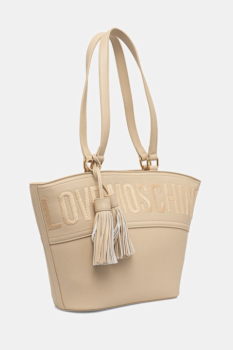Love Moschino torebka kolor beżowy JC4285PP0MKJ0104 - zdjęcie produktu nr 1