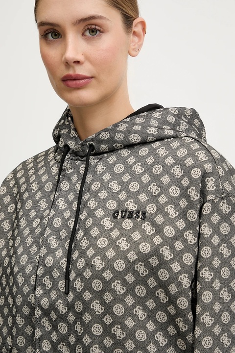 Guess kurtka PEONY kolor szary przejściowa V5YL02 WH492 - zdjęcie produktu nr 1