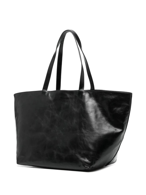 Alexander Wang Punch logo-embossed leather tote bag - Black - zdjęcie produktu nr 2