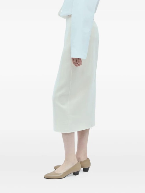 The Row zip-detail midi skirt - Neutrals - zdjęcie produktu nr 2