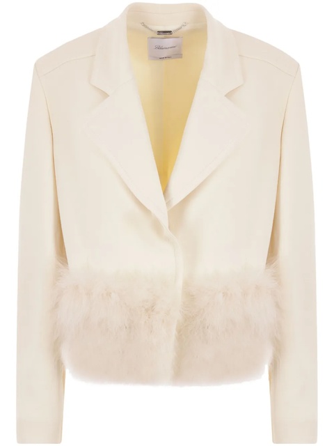 Blumarine Single Breasted Blazer - Neutrals - zdjęcie produktu nr 1
