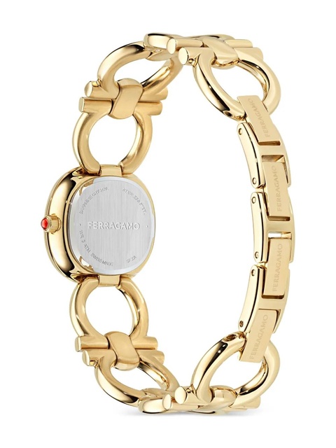 Ferragamo Double Gancini 25mm - White - zdjęcie produktu nr 2