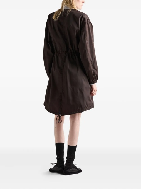 Prada drawstring-waist raincoat - Brown - zdjęcie produktu nr 2