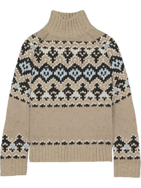 MC2 Saint Barth fair isle sweater - Neutrals - zdjęcie produktu nr 2