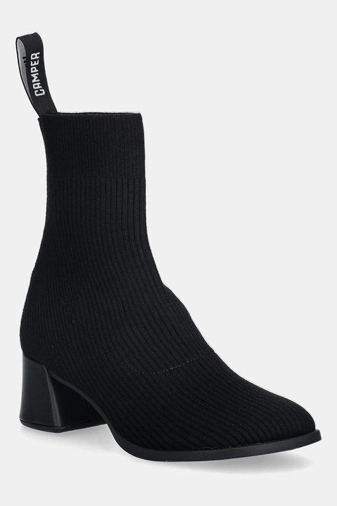 Camper botki Kora damskie kolor czarny na słupku K400800-001 - zdjęcie produktu nr 1