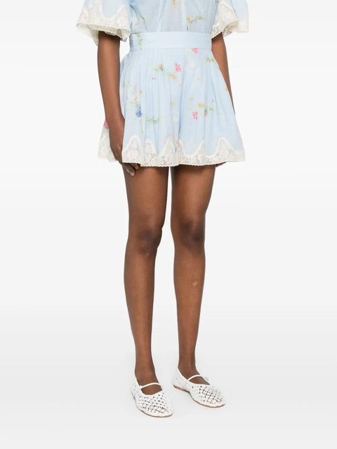 ZIMMERMANN Lucky shorts - Blue - zdjęcie produktu nr 2