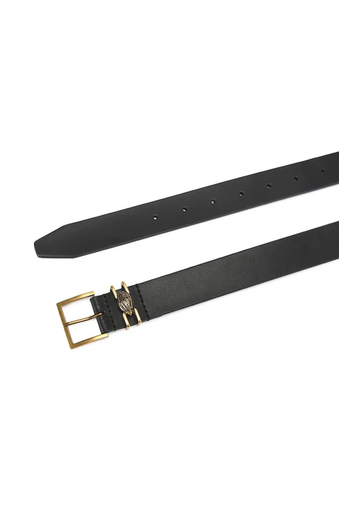 Kurt Geiger London pasek skórzany Shoreditch damski kolor czarny 5412400109 - zdjęcie produktu nr 2