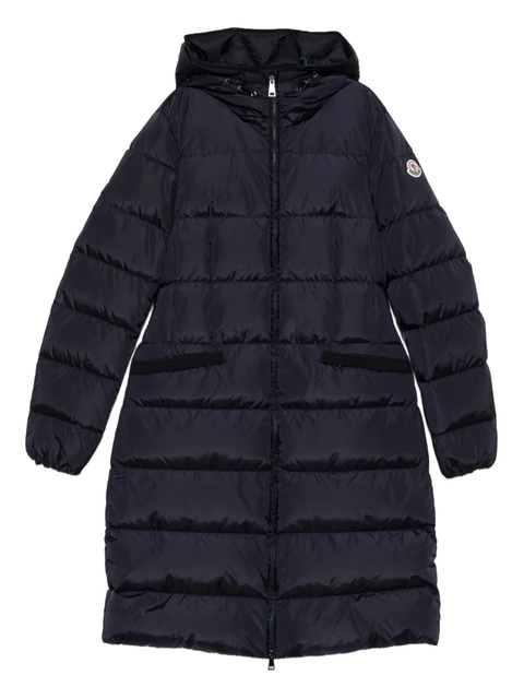 Moncler Avocette hooded quilted coat - Blue - zdjęcie produktu nr 1