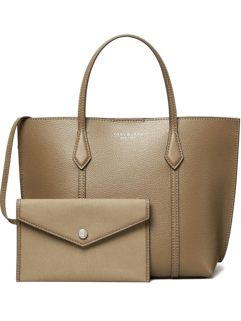 Tory Burch textured leather tote bag - Brown - zdjęcie produktu nr 1