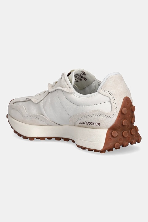 New Balance sneakersy skórzane 327 kolor beżowy U327WKM - zdjęcie produktu nr 1