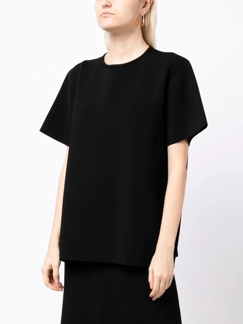 Jil Sander round-neck short-sleeved T-shirt - Black - zdjęcie produktu nr 2