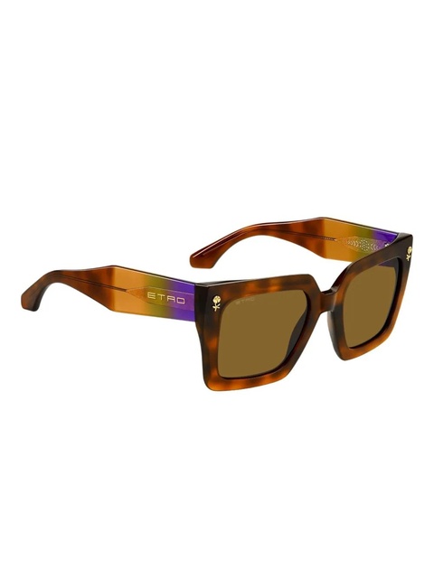 ETRO ColourStripes sunglasses - Brown - zdjęcie produktu nr 2