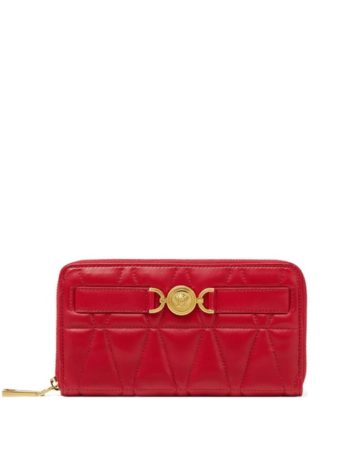 Versace Medusa '95 quilted long wallet - Red - zdjęcie produktu nr 1