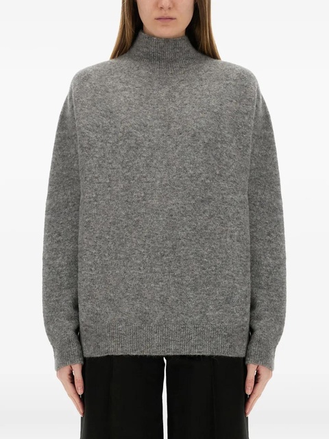 Alysi funnel neck sweater - Grey - zdjęcie produktu nr 2
