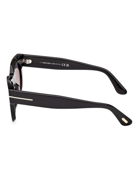 TOM FORD Eyewear round-frame sunglasses - Black - zdjęcie produktu nr 2