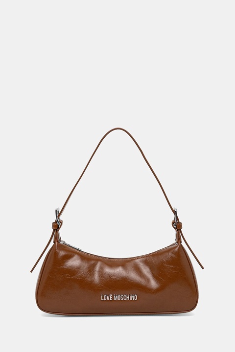 Love Moschino torebka kolor brązowy JC4390PP0NKP020A - zdjęcie produktu nr 1