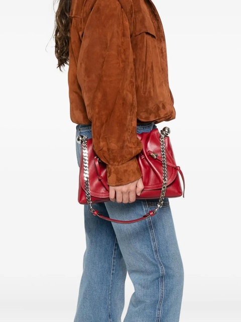 ISABEL MARANT Bolton chain-strap shoulder bag - Red - zdjęcie produktu nr 2