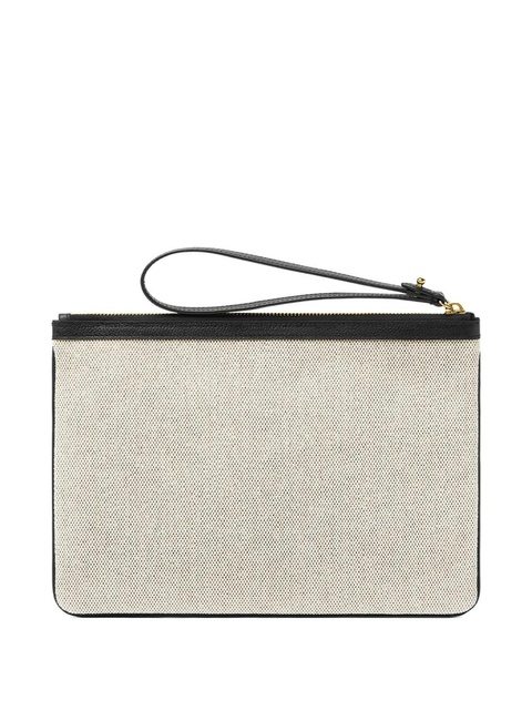 Versace La Medusa canvas pouch - Neutrals - zdjęcie produktu nr 2