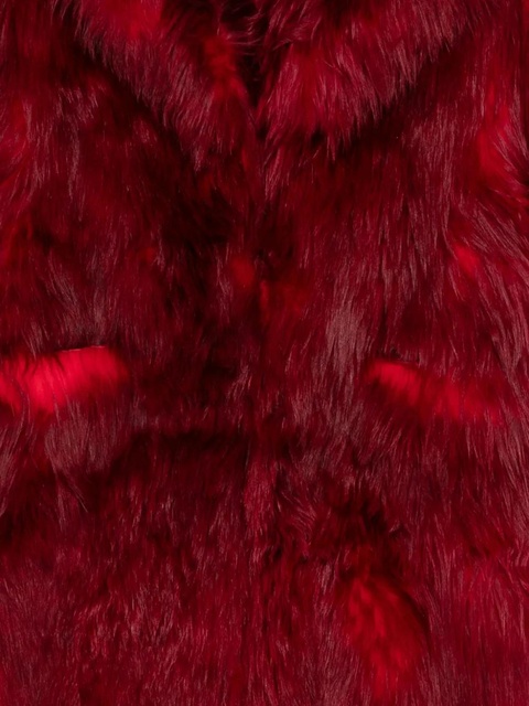 Blumarine fur coat - Red - zdjęcie produktu nr 2