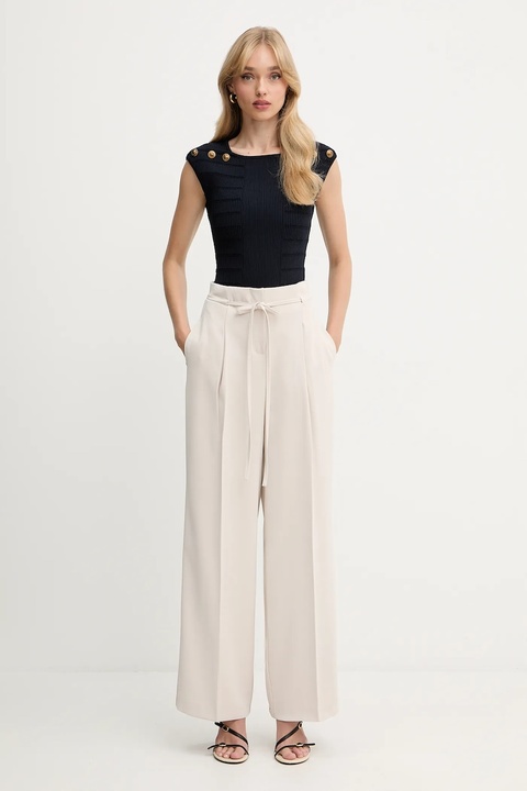 Guess top EVANGELINE damska kolor granatowy gładka W5YR12 Z0130 - zdjęcie produktu nr 1