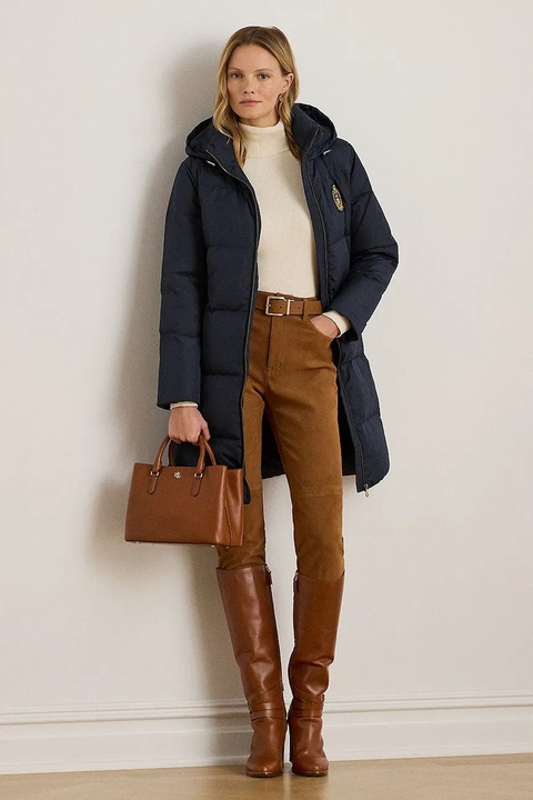 Lauren Ralph Lauren płaszcz kolor granatowy 297P04126 - zdjęcie produktu nr 1